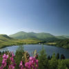 panorama lac et Mont Mézenc - vacances à vélo Haut Lignon