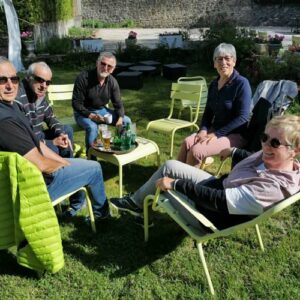 Séjour vélo haut lignon mai 2021 - une pause bien méritée à l'hôtel