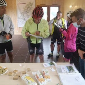 séjour vélo Myrtilles juin 2021 - présentation des parcours du jour