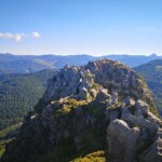 panorama des monts d'Ardèche