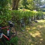 repos au lac de Saint Martial - séjour vélo Genets