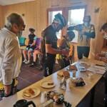 pot d'accueil au départ du séjour vélo les myrtilles